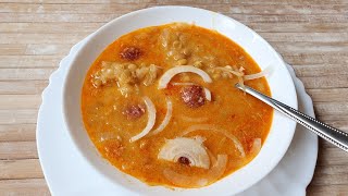 🔥Great lentil sauerkraut soup | Fast and hearty soup✔ Cabbage-Lentil Soup | Cesminaz