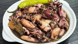 Adobong Pusit | Quick and Easy cooking guide