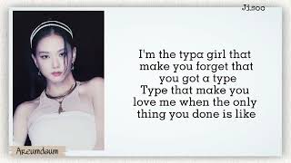 Download BLACKPINK(블랙핑크) - TYPA GIRL Easy Lyrics mp3