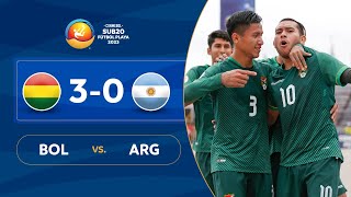 BOLIVIA vs. ARGENTINA [3-0] | RESUMEN | CONMEBOL SUB20 FÚTBOL PLAYA 2023