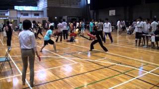 女子盾小太刀　全日本学生スポーツチャンバラ２０１３