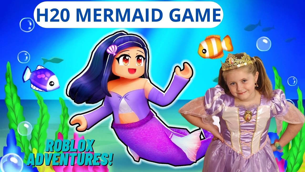 H2o Mermaid Game On Roblox Become The Most Beautiful Mermaid And Take