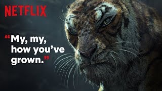 Mowgli: Legend of the Jungle | Clip: Shere Khan Traps Mowgli | Netflix