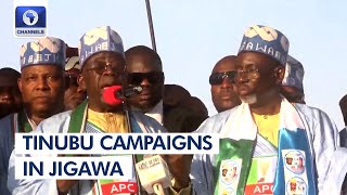 Tinubu Campaigns In Jigawa, Assures Nigerians Of Prosperity