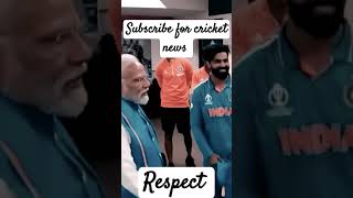 Respect our cricket player 🇮🇳🙏🏆#shorts#cricketnews