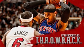 Throwback: Carmelo Anthony vs Lebron James Full Duel Highlights 2011.02.27 Knicks at Heat - SICK!