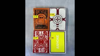 全新原裝正版 Bicycle Anyone  Cap logo yellow stronghold Boo back D\u0026D 煙與鏡 Card poker Cardistry 花切啤牌 USPCC