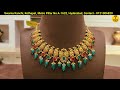 😲 13 గ్రాములు నుండి lightweight gold necklace designs l latest necklaces swarnakanchi trending