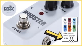 Kokko Booster Mini Guitar Pedal | Sound Demo Test | Affordable Bargain or Worst Boost in the World?