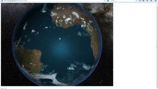 WebGL planet renderer