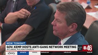 Georgia Governor hosts 'Anti Gang Network' meeting to address crime in Atlanta