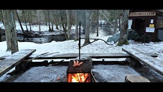 Karkkilan koskireitti ja Maijalankosken laavu. Karkkila rapids route and Hut(English subtitles)