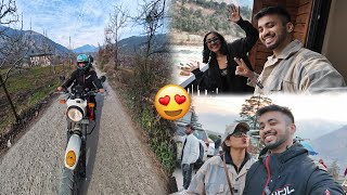 Exploring the hidden places of Manali on our bike