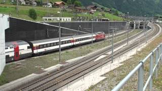 *► Bahnverkehr auf der Lötschberg Achse [12.06.12]