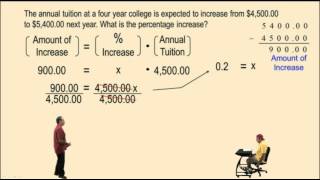 Calculating Percent Increase, Decrease, and Discount