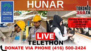 LIVE: Telethon - The Hunar Foundation - Toronto 360 TV