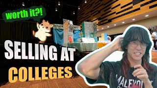 Colleges Invite Me To Sell My Stickers?! | Artist Alley at College (UCSD \u0026 Chapman)