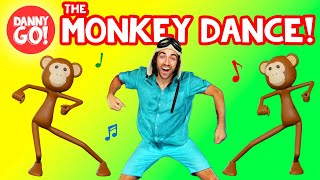 "The Monkey Dance!" 🐵🍌 /// Danny Go! Brain Break Songs for Kids