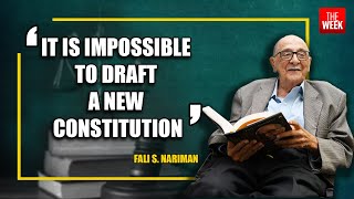 Exclusive interview with Jurist Fali S. Nariman | THE WEEK