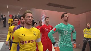 PES 2017 | BUNDESLIGA - FC Bayern Munchen vs Borussia Dortmund - Smoke Patch Gameplay