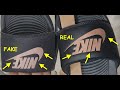 Nike Victori One Slides real vs fake. How to spot original Nike slippers and flip flops