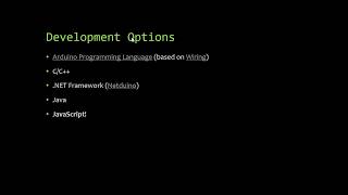 Introduction to Cylon.js - Module 2 - Lesson 2: Arduino Development Options