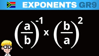 Grade 9 Exponents: Negative Exponents Practice