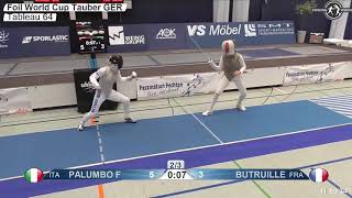 Tauberbischofsheim 2018 BUTRUILLE FRA vs PALUMBO ITA