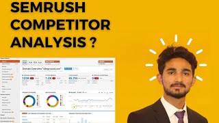 SEMRush Tutorial: Competitor Analysis | Basic SEMRush Competitors Research (2023