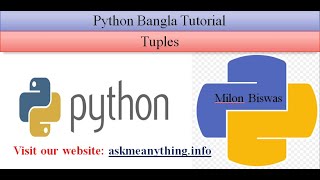 Python Bangla Tutorial 19: Tuples