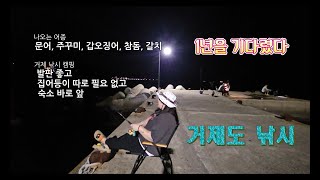 [4K]늦은 여름 휴가 ㅣ 태풍이 지나간 후 거제도 ㅣ 발판이 너무 좋은 방파제 ㅣ 조용한 휴가지