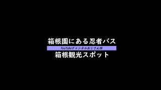 箱根園にある忍者バスの紹介。