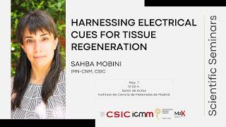 Harnessing Electrical Cues for Tissue Regeneration, by Sahba Mobini (IMN-CNM)