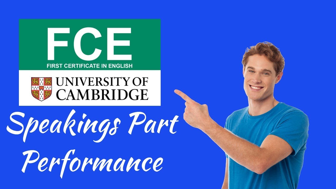 FCE (First B2) Cambridge Speaking Test Exam - YouTube