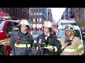 fdny officials provide update on 2 alarm fire in manhattan