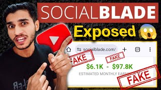 Social Blade की असली सच्चाई 😱 || Real✅ or Fake❌ || social blade vs real income || Bhaiya Ji