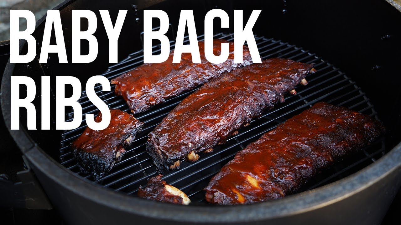 Babyback Ribs On The Pit Boss Champion Barrel Smoker! How To Make Baby ...