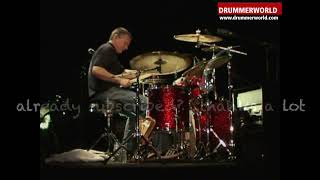 Steve White: FIRE  - One Hand Roll and Cowbell...- filmed by Bernhard Castiglioni - Drummerworld