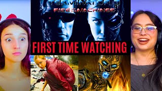 the GIRLS REACT to * Terminator 3: Rise of the Machines* A GIRL TERMINATOR (First Time Watching)