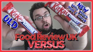 KitKat Chunky VS KitKat Chunky Reviews (Old VS Now With More Cocoa and Milk)