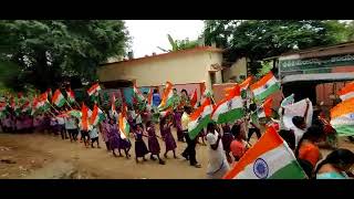 75 years completed  INDEPENDENCE DAY RALLY Z.P.HIGH SCHOOL VADRAPALLI August 10, 2022