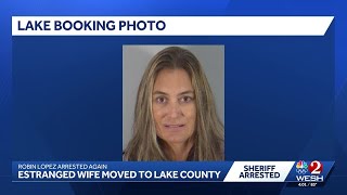 Wife of suspended Osceola County sheriff transferred to Lake County Jail after 2nd arrest