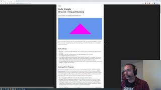 Tutorial: Intro to 3D Graphics Programming with OpenGL 4 (with Anton). Stream Recording.