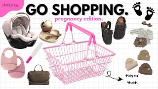 GO SHOPPING | Pregnancy Edition!🍼🤰🏽🩷