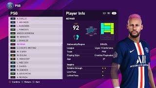 New Option File PES 2020 PS4 (100 % Complete)