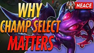Why Some Matches are DECIDED in CHAMP SELECT  [Challenger Coaching Mid Fizz]
