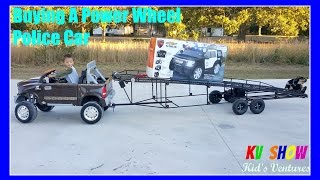 Buying A Power Wheel Ride On Chevy Tahoe Police Car At Walmart!
