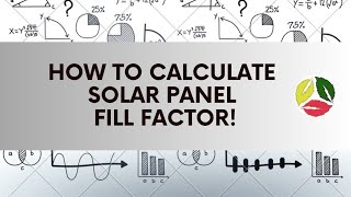 Calculation Of Solar Cell Fill Factor