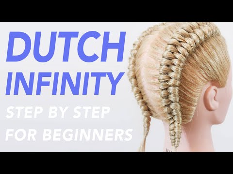 Step by step video guide for an infinity braid