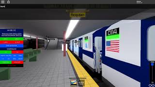 Roblox Subway Train Simulator Remastered Av 3 A Test Train Roams Within The Game - roblox subway games